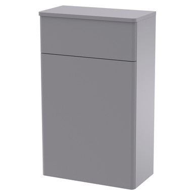 Nuie Satin Grey Classique Toilet Unit | | Mdf | 500Mm Size 5