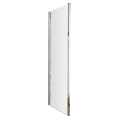 Hudson Reed Chrome Pacific Shower Side Panel | | Glass/Aluminium | 900Mm
