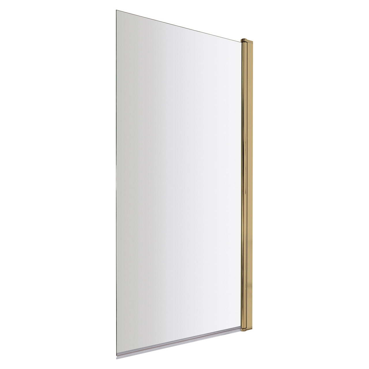 Nuie Pacific Hinged Square Straight Bath Screen