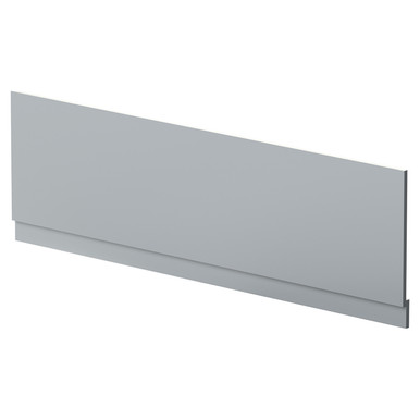 Nuie Satin Grey Bath Front Panel With Plinth | | Mfc | 1800Mm