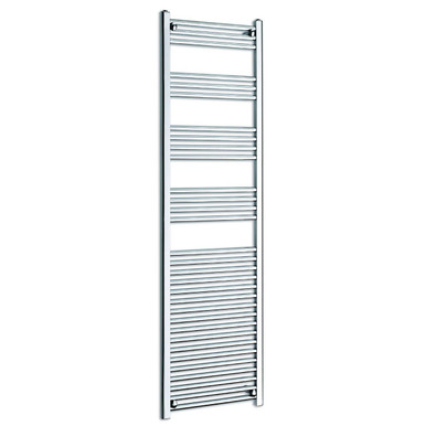 Kartell Chrome Straight 25Mm Towel Rail | | Mild Steel | 1600Mm X 400Mm