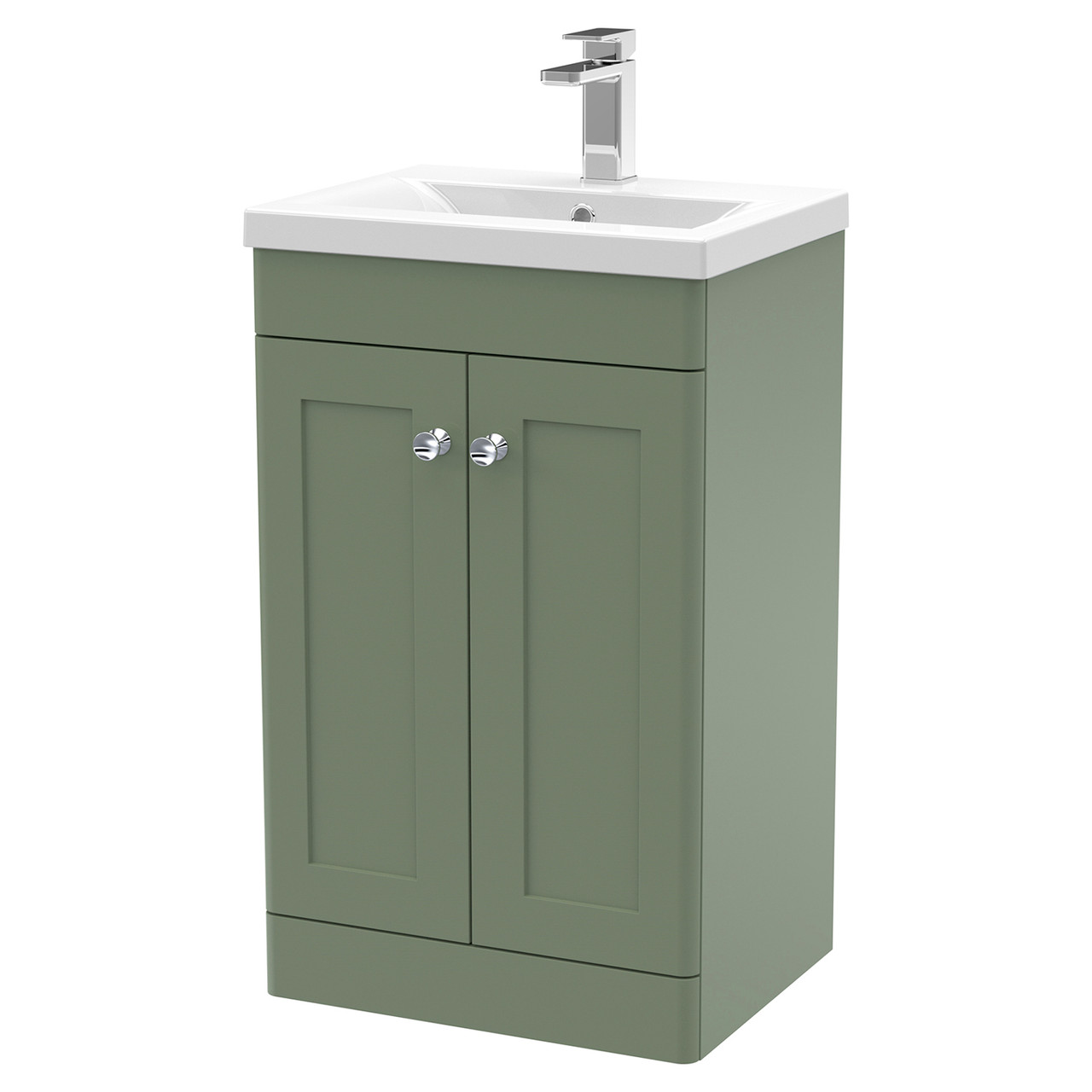 Nuie Classique 2 Door Vanity Unit and 40mm Profile Basin