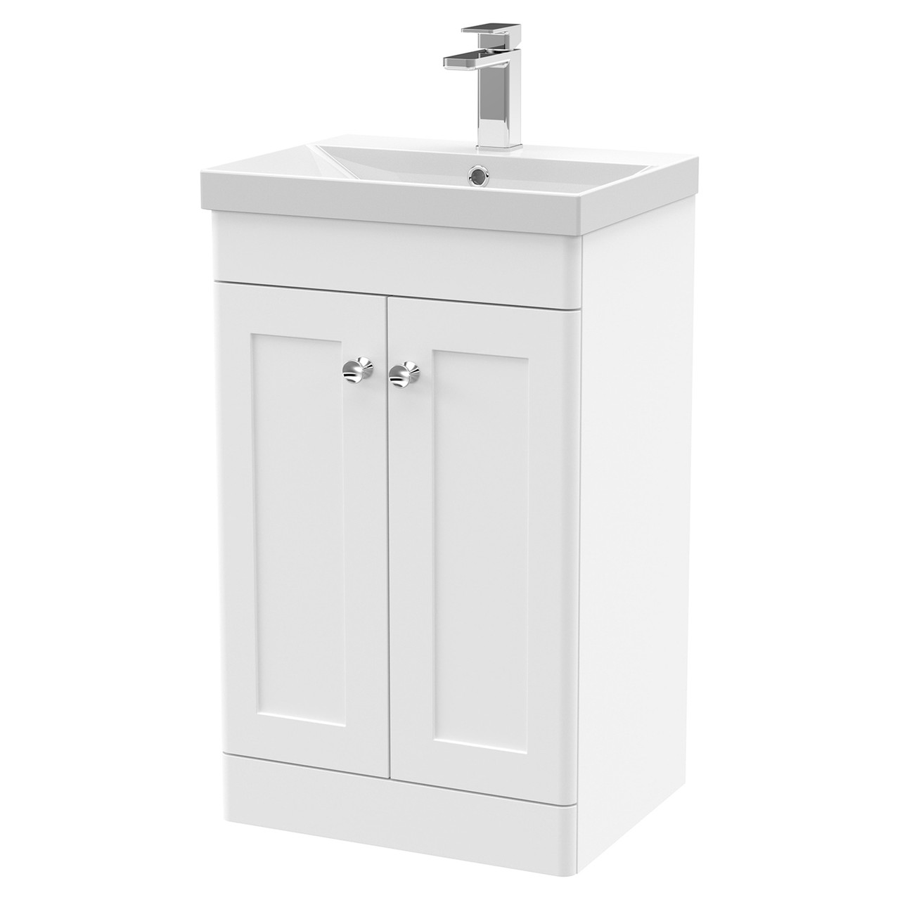 Nuie Classique 2 Door Vanity Unit and 50mm Profile Basin