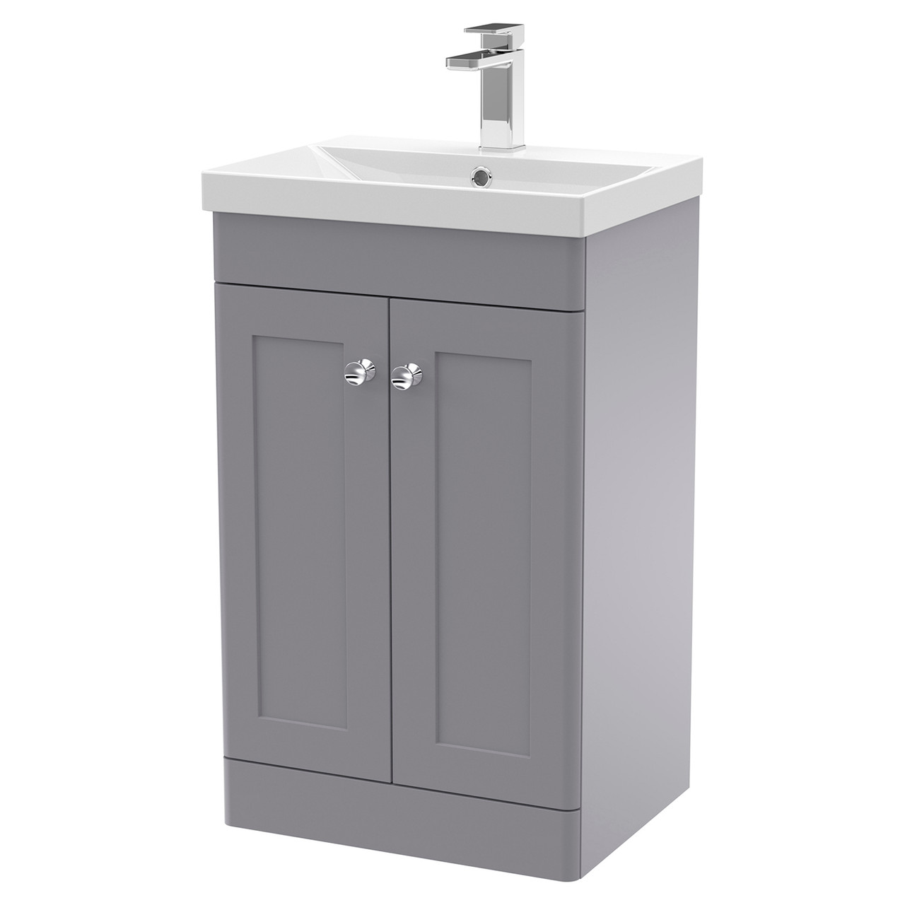Nuie Classique 2 Door Vanity Unit and 50mm Profile Basin