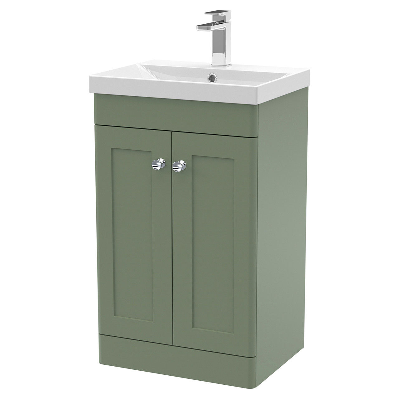 Nuie Classique 2 Door Vanity Unit and 50mm Profile Basin