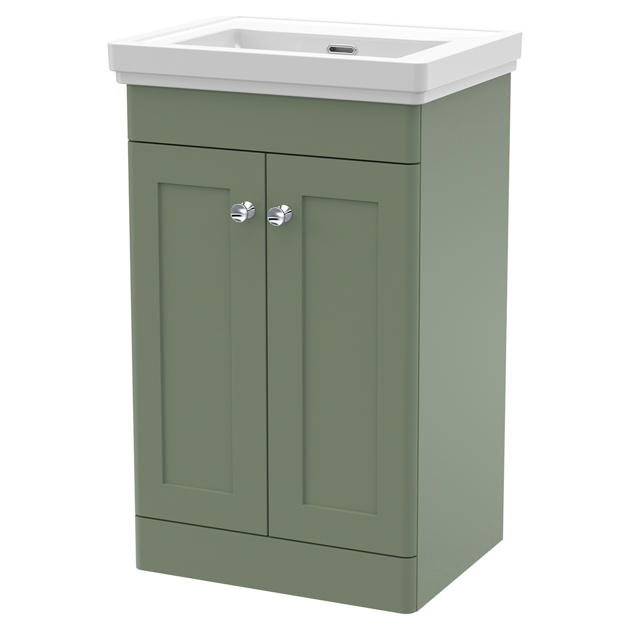 Nuie Classique 2 Door Vanity Unit and 66mm Profile Basin