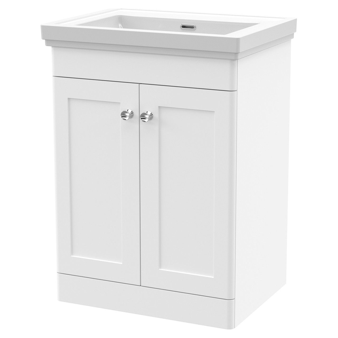 Nuie Classique 2 Door Vanity Unit and 66mm Profile Basin