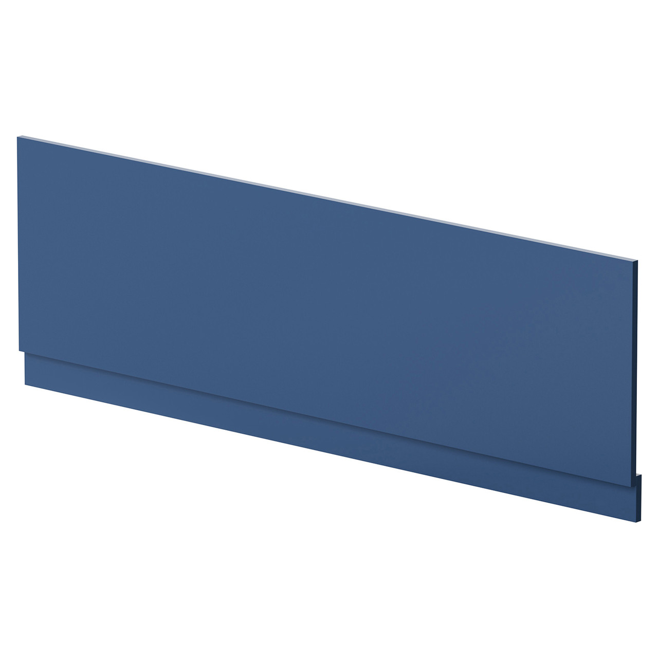 Nuie Satin Blue Bath End Panel With Plinth | | Mfc | 1700Mm