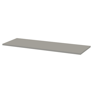Nuie Satin Grey Laminate Worktop | | Mfc | 1200Mm X 390Mm