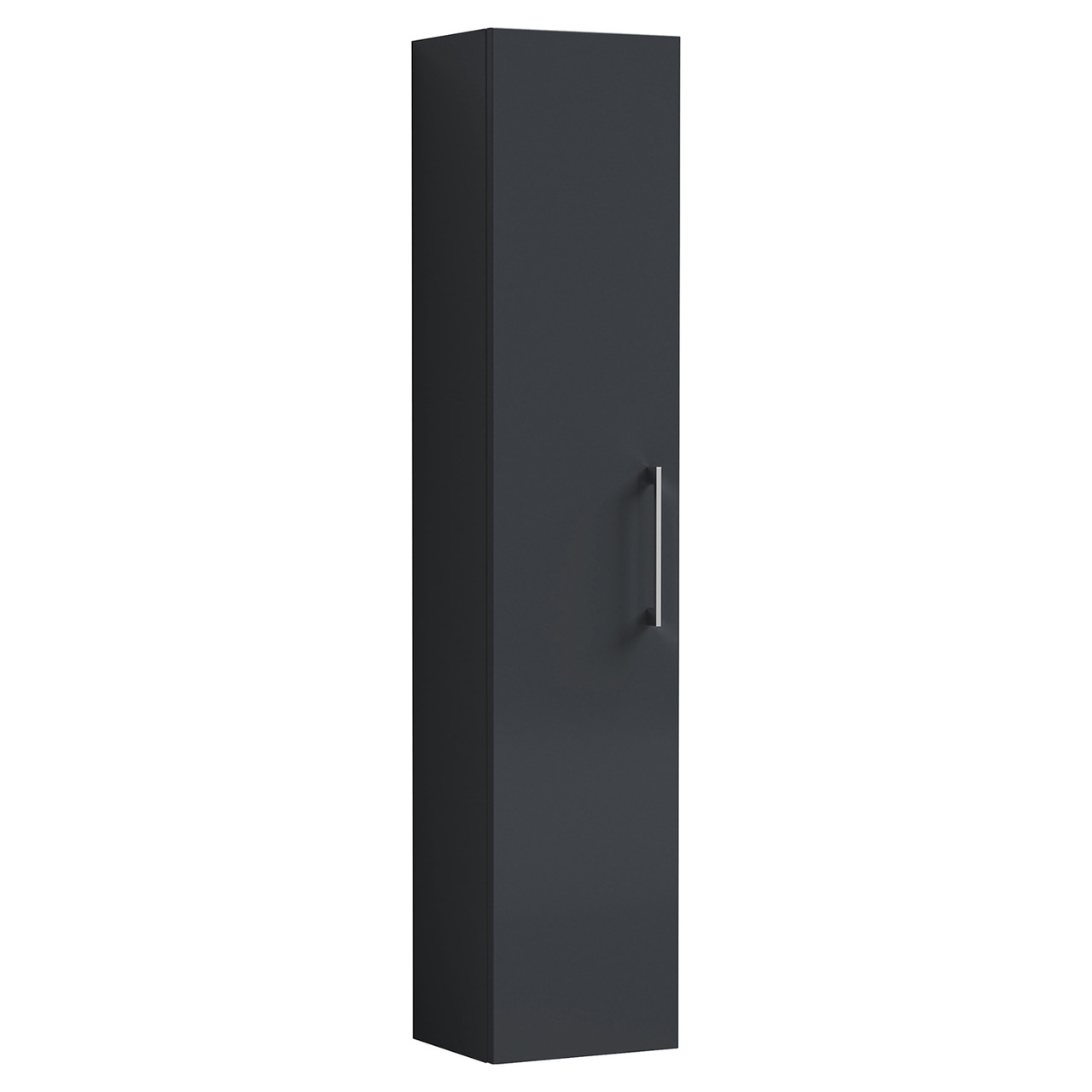 Nuie Arno Single Door Tall Wall Hung Storage Unit