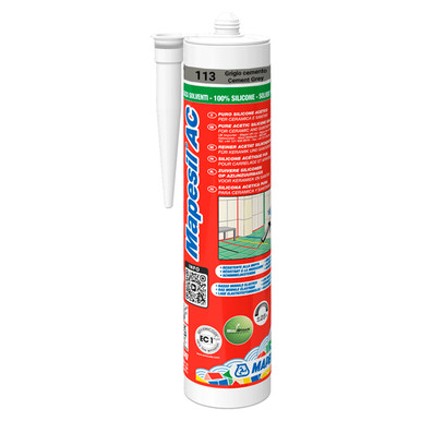 Mapei Cement Grey Mapesil Ac 113 310Ml Solvent Free Silicone Sealant | | 50Mm X 230Mm X 50Mm