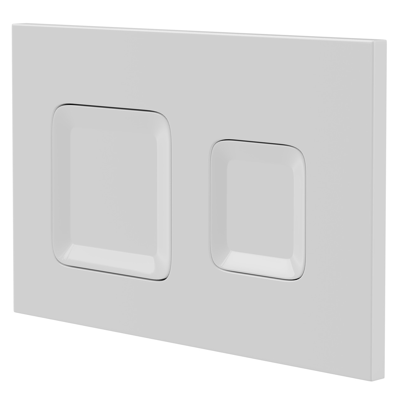 Vienna Mechanical Dual Flush Plate with Square Buttons for Jesi Cistern