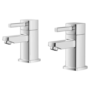 Wholesale Domestic Chrome Surge Basin Taps Pair | | Brass | 42.5Mm X 174Mm X 114.8Mm