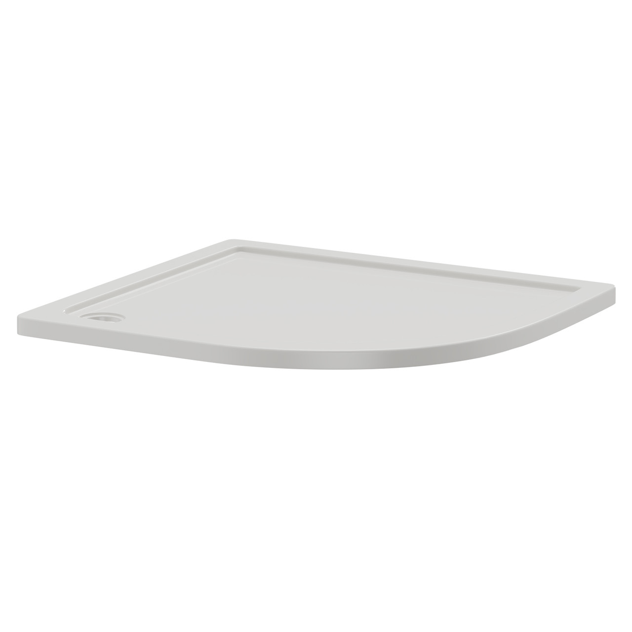 Nuie Pearlstone Right Hand Offset Quadrant Shower Tray