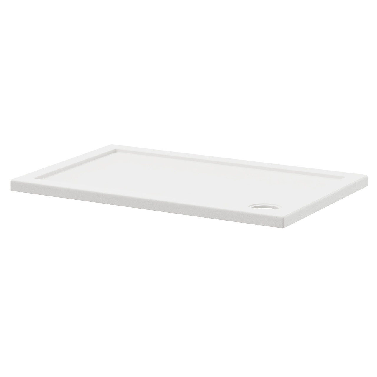 Nuie Pearlstone Slip Resistant Rectangular Shower Tray