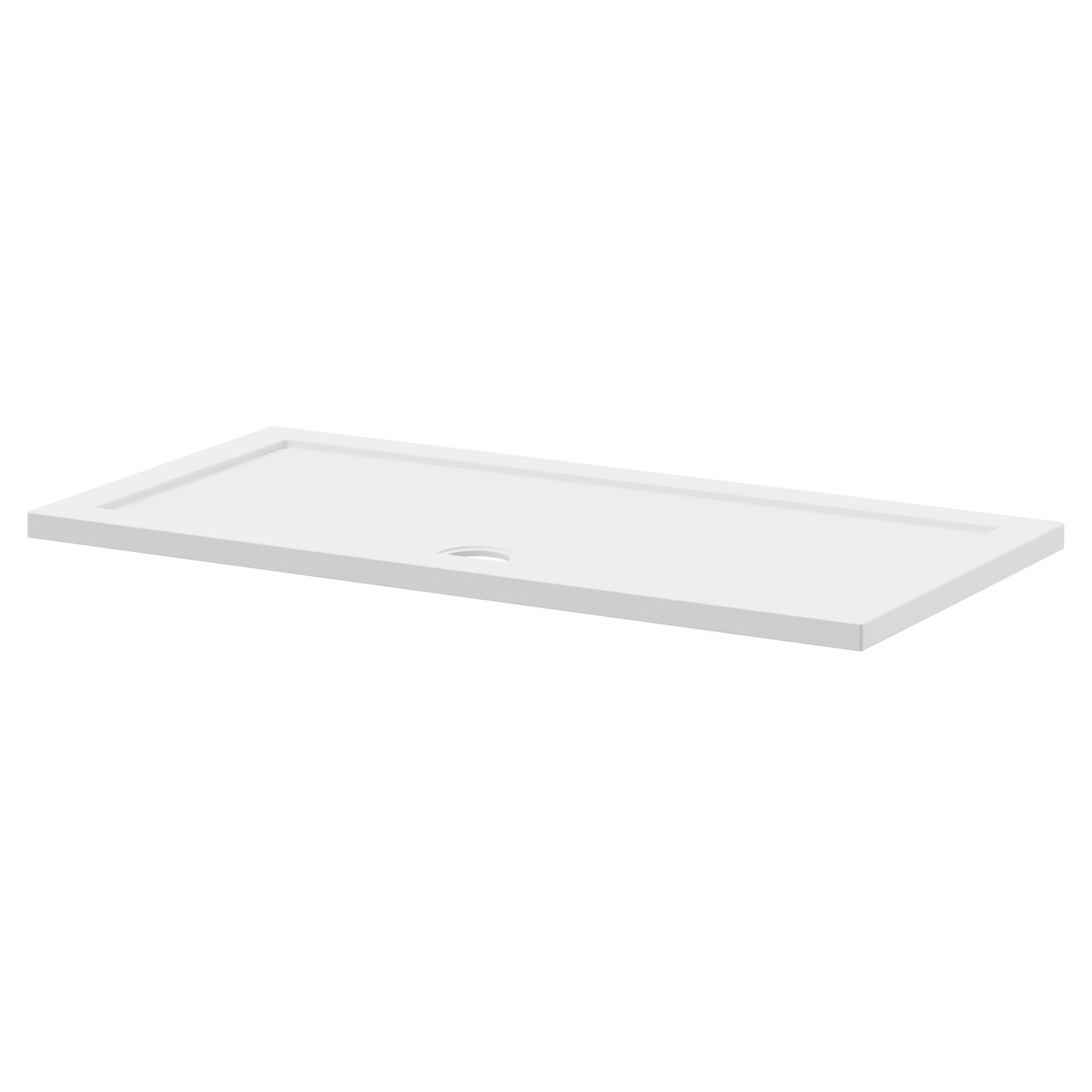 Nuie Pearlstone Slip Resistant Rectangular Shower Tray