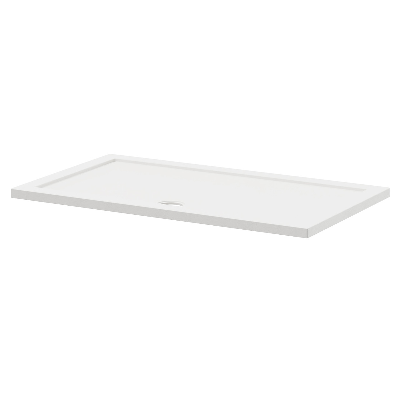 Nuie Pearlstone Slip Resistant Rectangular Shower Tray