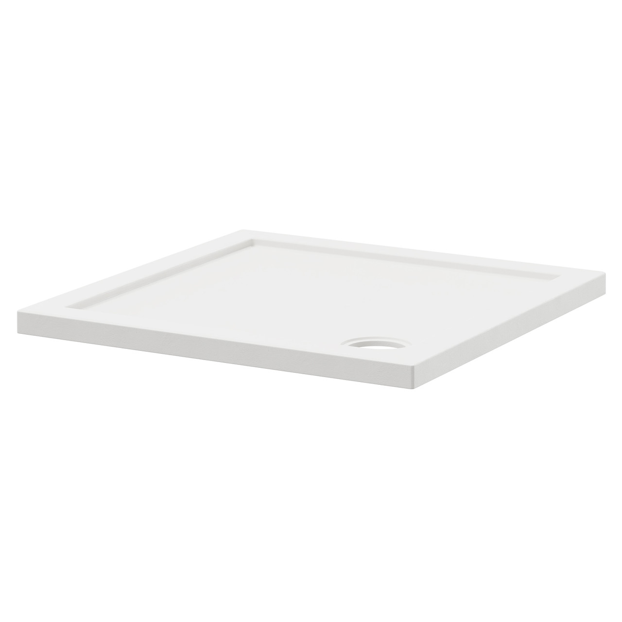 Pearlstone Slip Resistant Square Shower Tray