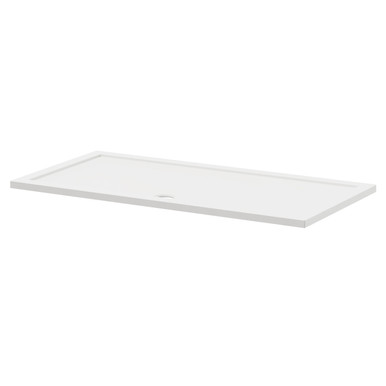 Wholesale Domestic White Pearlstone Slip Resistant Rectangular Shower Tray | | Acrylic/Stone Resin | 1800Mm X 900Mm X 40Mm