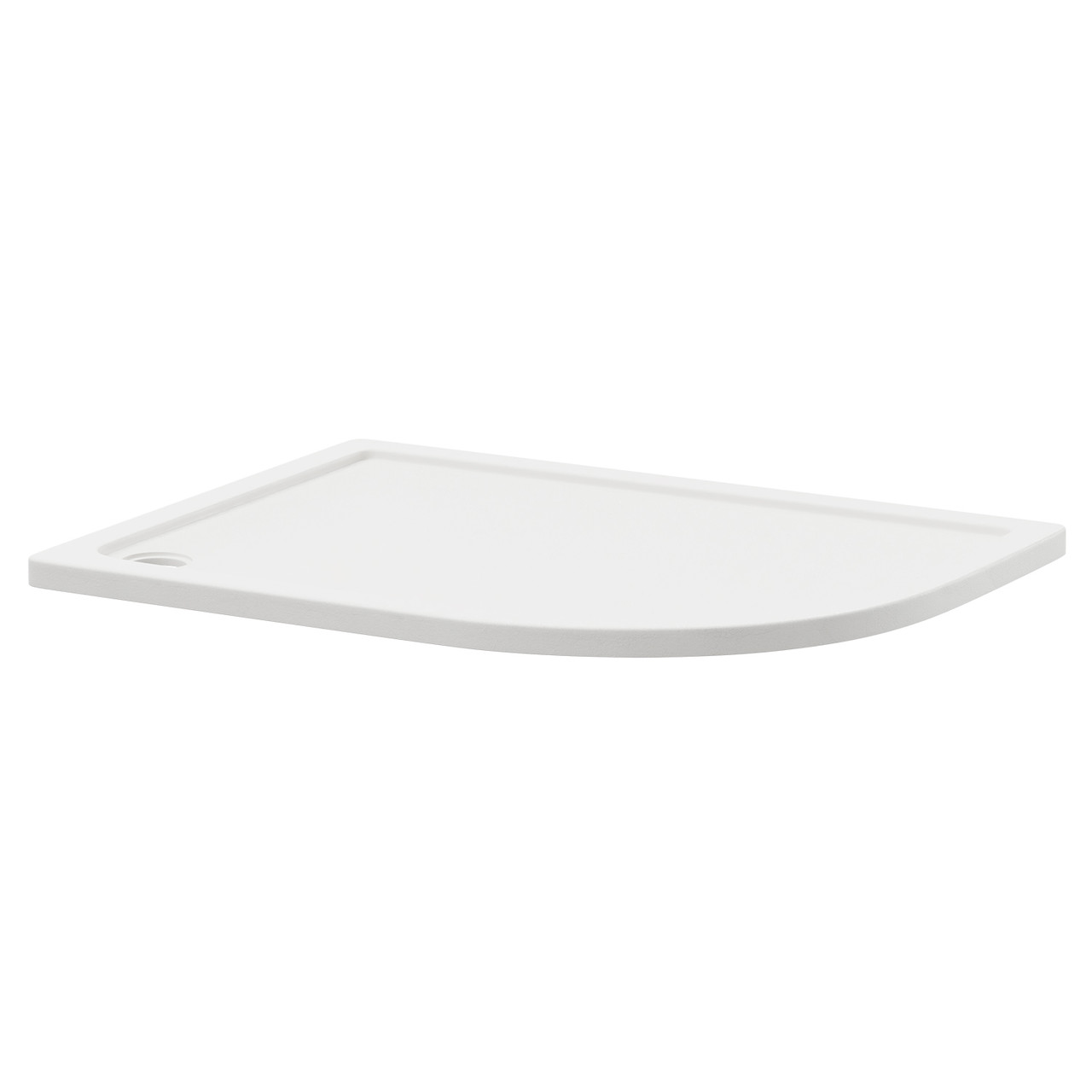 Pearlstone Slip Resistant Right Hand Offset Quadrant Shower Tray