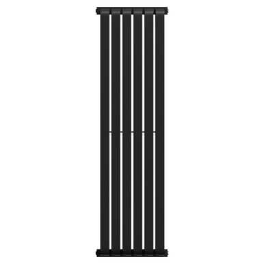 Wholesale Domestic Matt Black Empire Colore Vertical Double Panel Radiator | | Mild Steel | 1200Mm X 340Mm