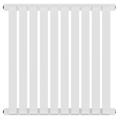 Wholesale Domestic White Empire Horizontal Single Panel Radiator | | Mild Steel | 600Mm X 600Mm