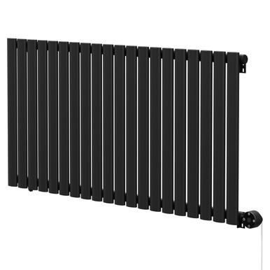 Boone Matt Black Colore Horizontal Digital Thermostatic Electric Single Panel Radiator | | Mild Steel | 600Mm X 1200Mm