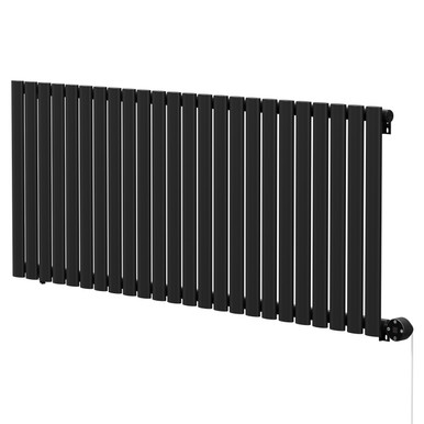 Boone Matt Black Colore Horizontal Digital Thermostatic Electric Single Panel Radiator | | Mild Steel | 600Mm X 1440Mm