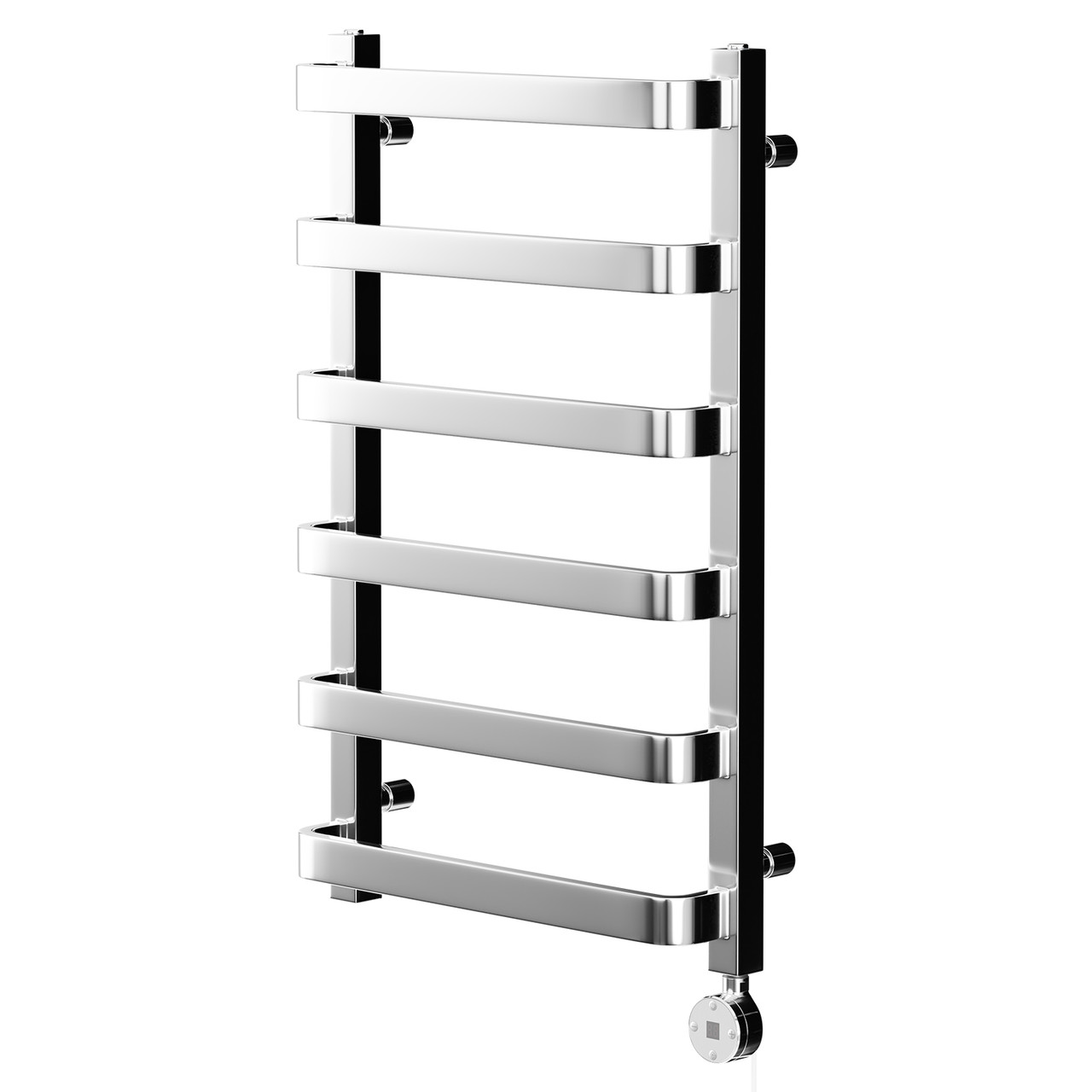 Milton Curved Digital Thermostatic Electric Heated Towel Rail