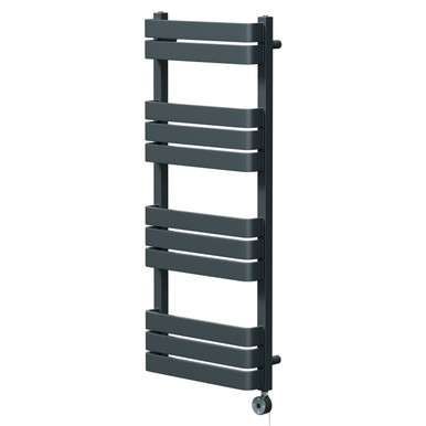 Wholesale Domestic Anthracite Darby Curved Digital Thermostatic Electric Heated Towel Rail | | Mild Steel | 1200Mm X 500Mm