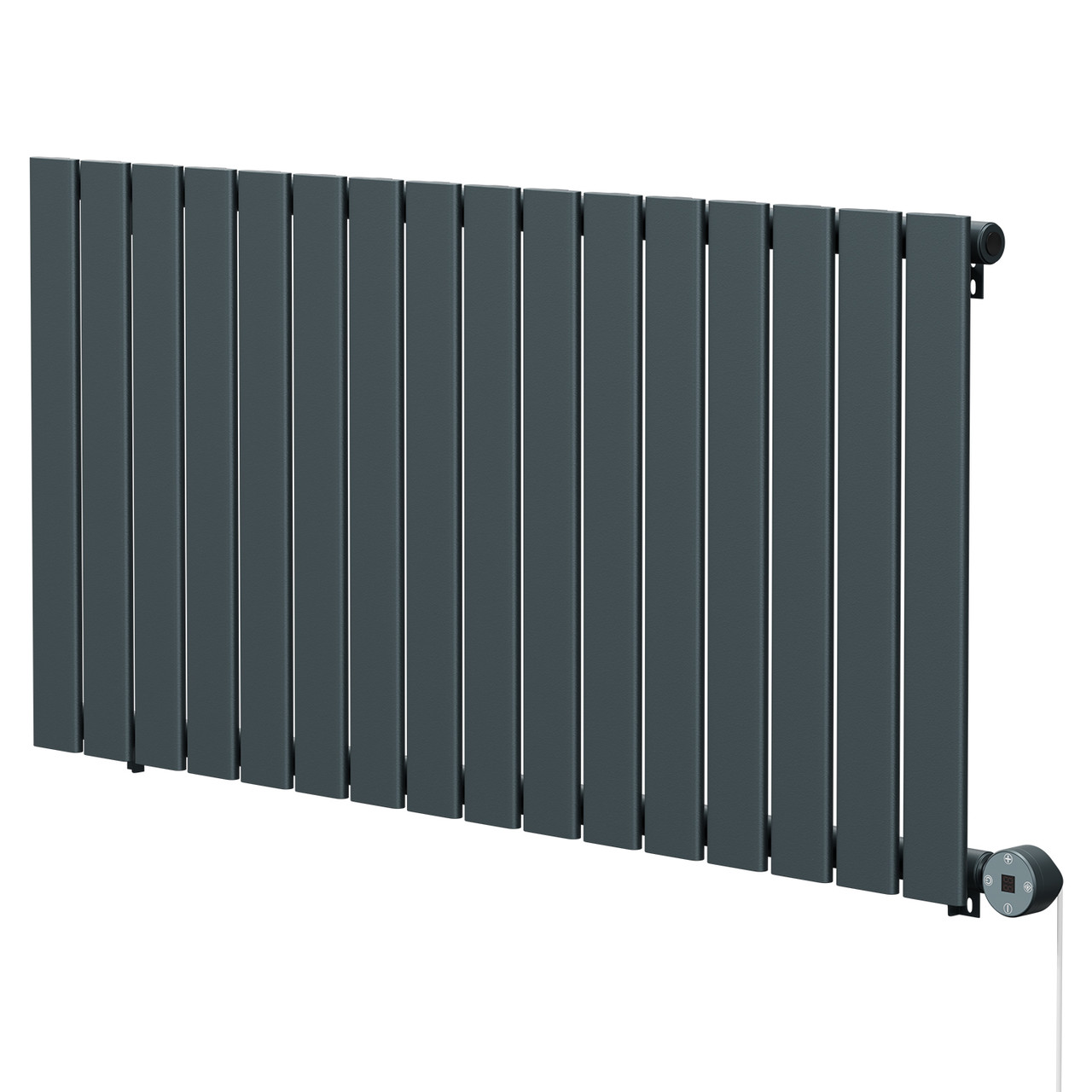 Hudson Heating Hudson Horizontal Digital Thermostatic Electric Single Panel Radiator