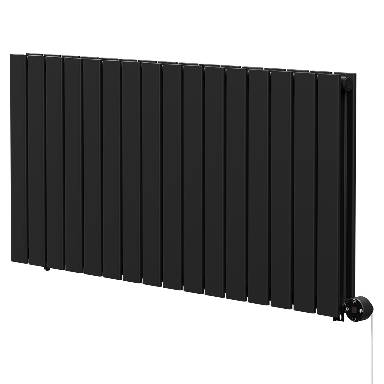 Hudson Heating Hudson Colore Horizontal Digital Thermostatic Electric Double Panel Radiator