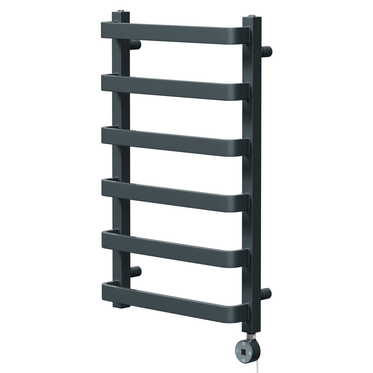 Milton Curved Digital Thermostatic Electric Heated Towel Rail