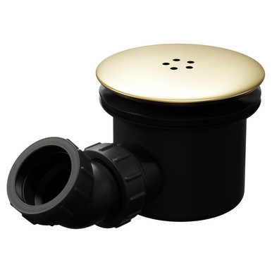 Wholesale Domestic Brushed Brass Aquarius Colore Black Body High Flow Shower Tray Waste | | Polypropylene | 90Mm