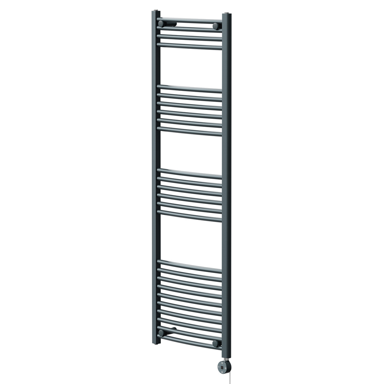 Marco Curved Digital Thermostatic Electric Heated Towel Rail