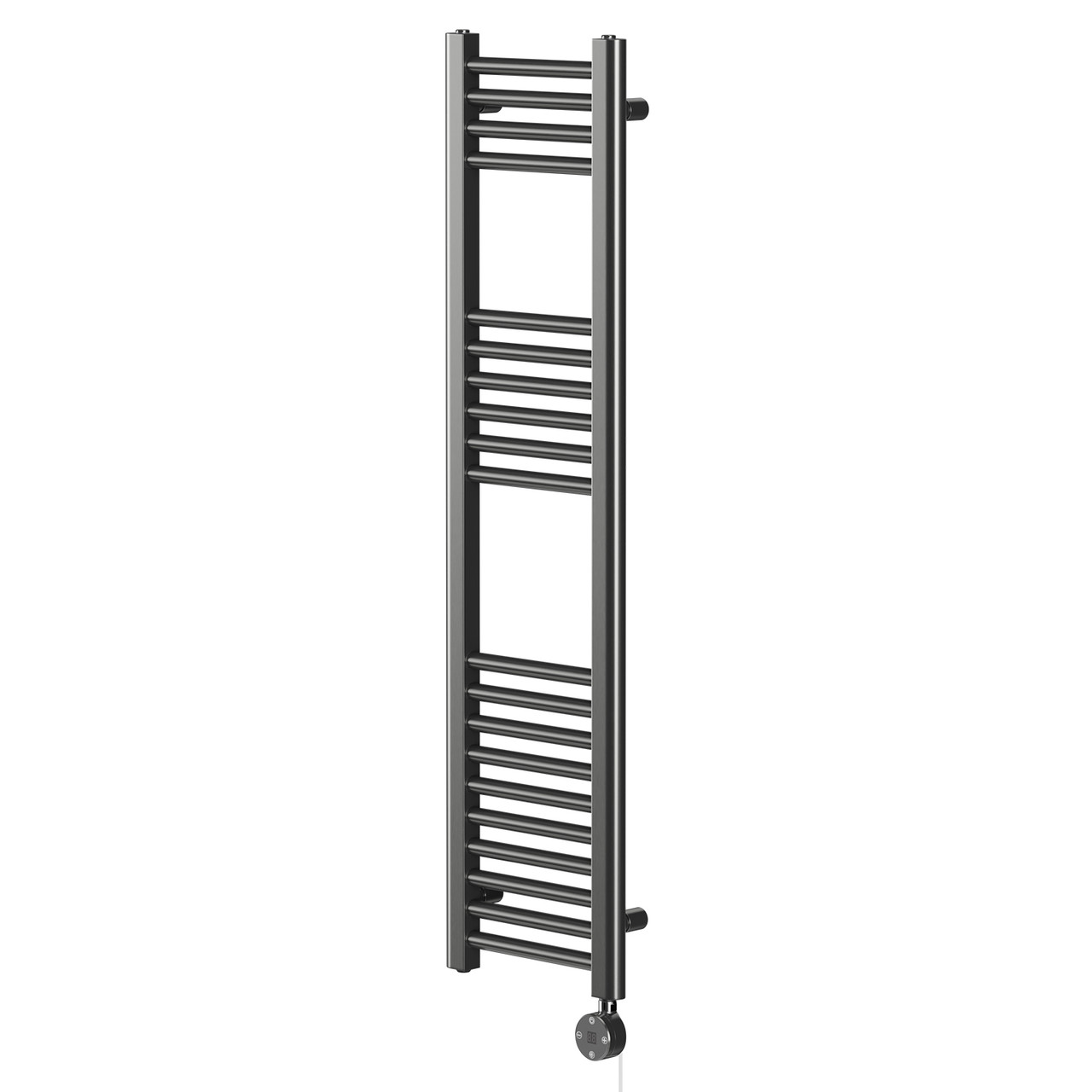 Pizarro Colore Straight Digital Thermostatic Electric Heated Towel Rail