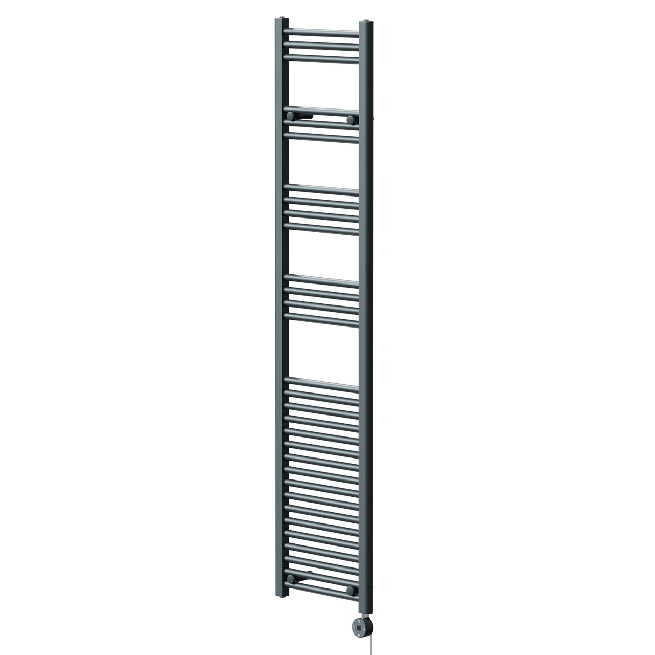 Pizarro Straight Digital Thermostatic Electric Heated Towel Rail