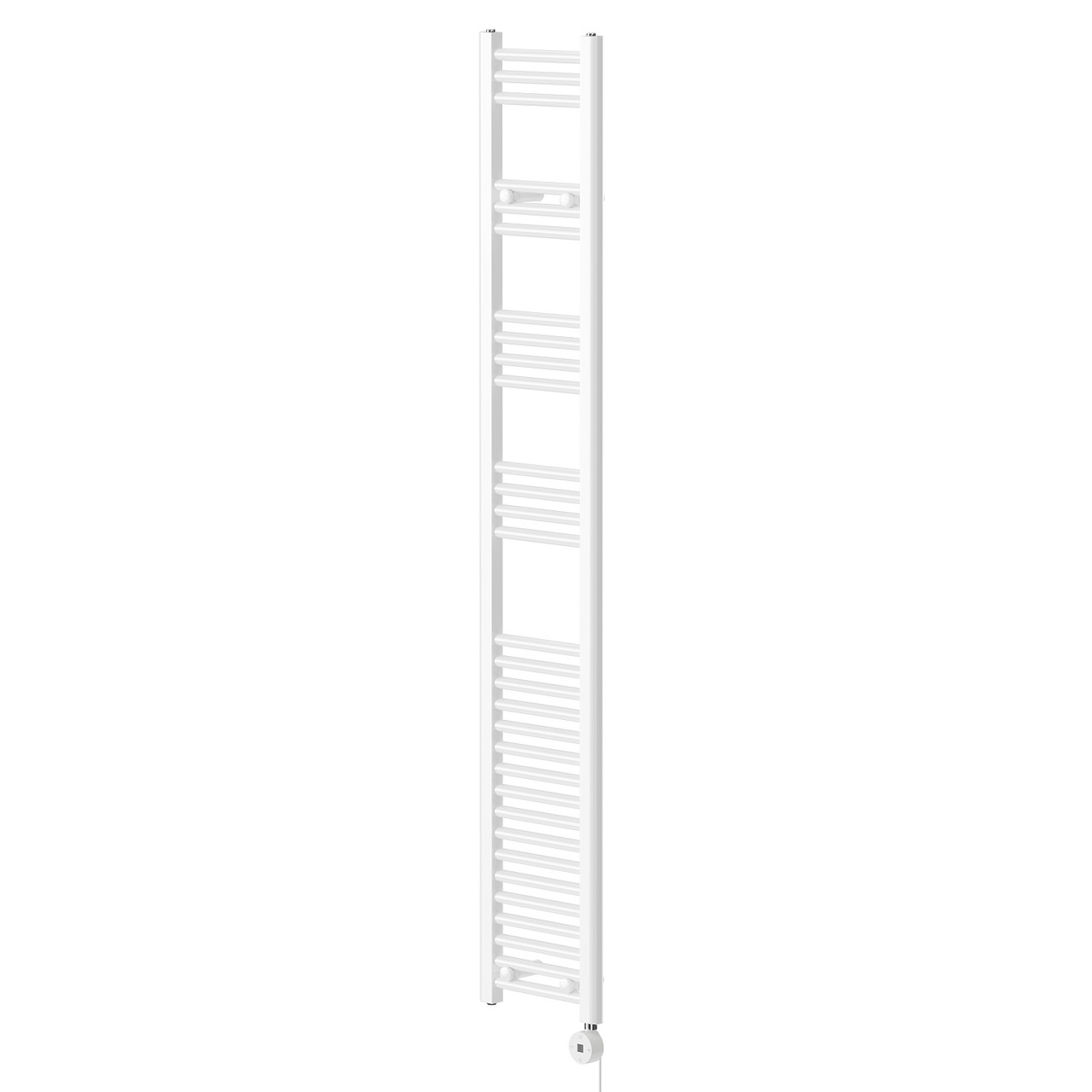 Pizarro Straight Digital Thermostatic Electric Heated Towel Rail