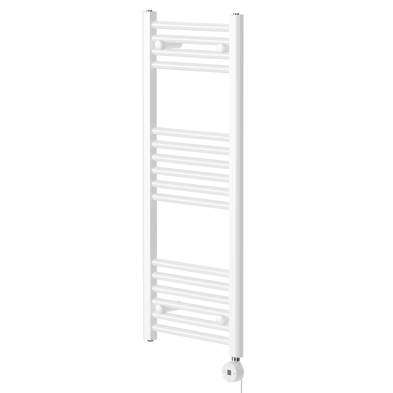 Pizarro Straight Digital Thermostatic Electric Heated Towel Rail