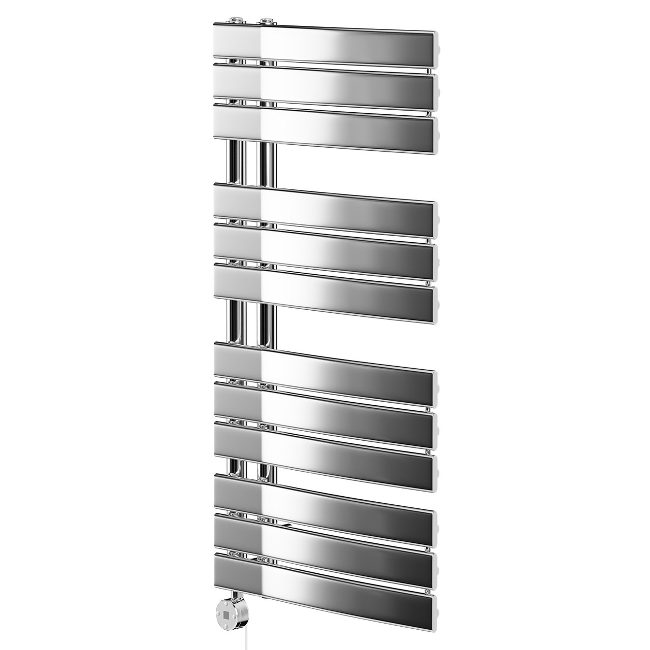Balboa Curved Digital Thermostatic Electric Heated Towel Rail