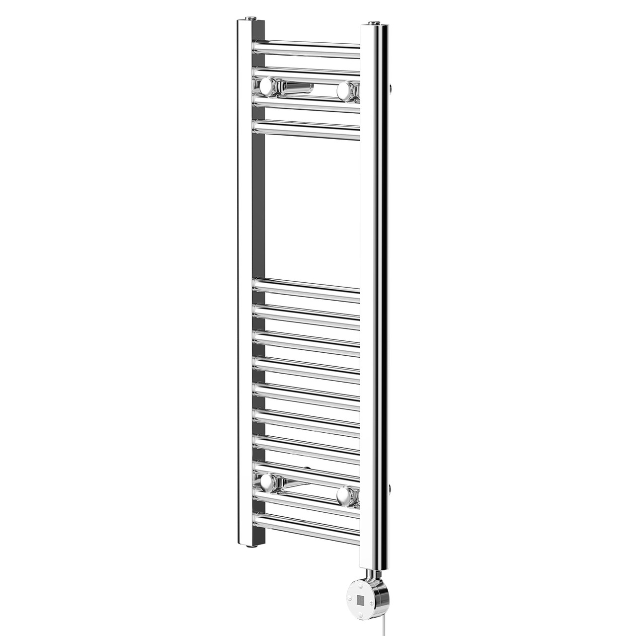 Pizarro Straight Digital Thermostatic Electric Heated Towel Rail