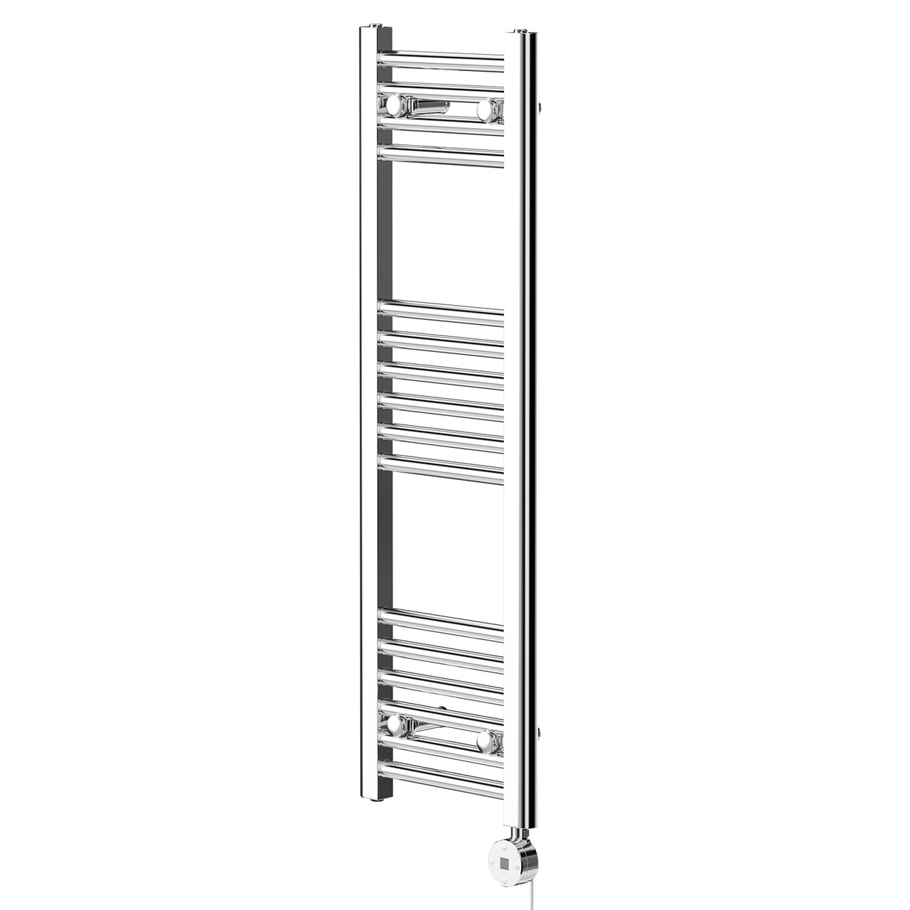 Pizarro Straight Digital Thermostatic Electric Heated Towel Rail