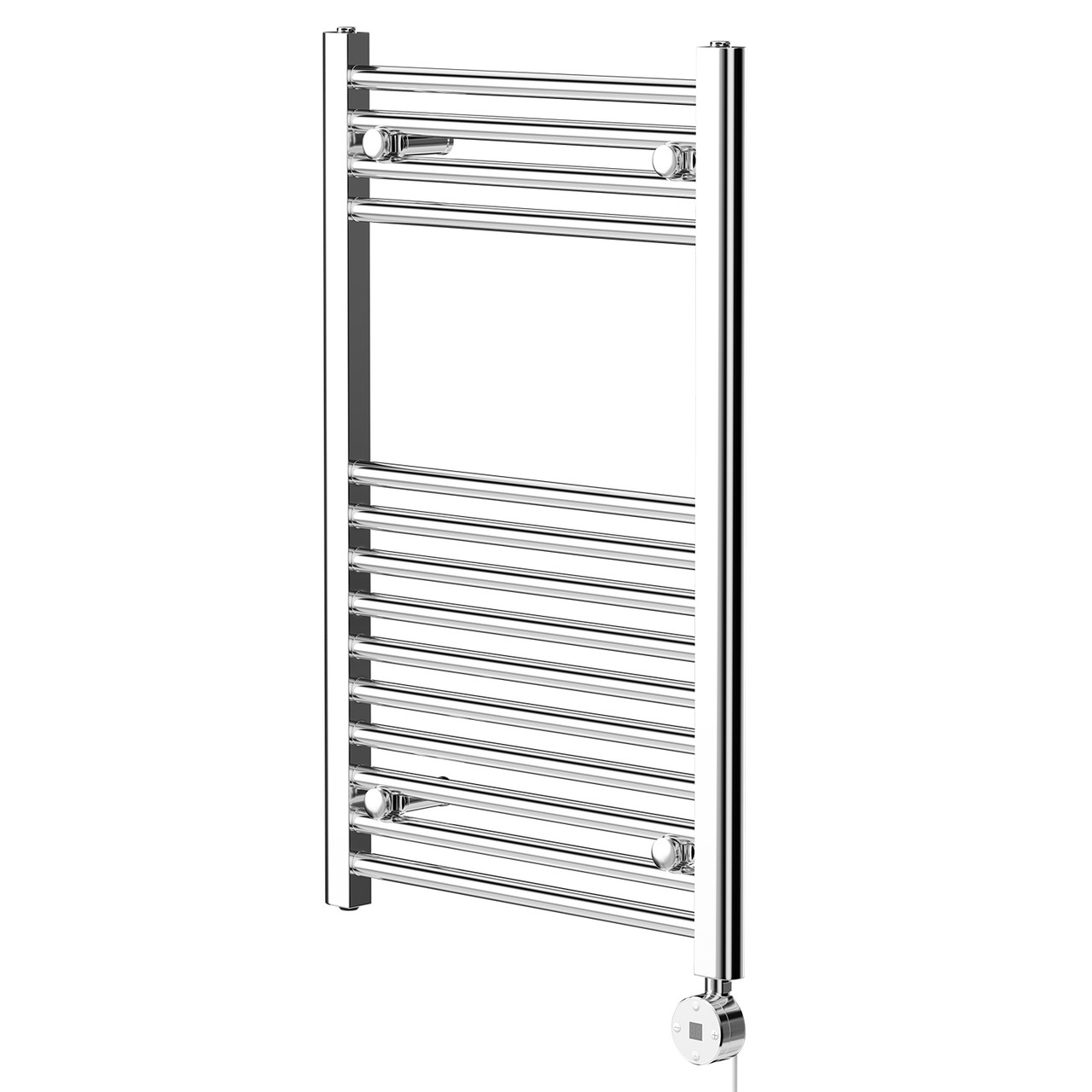 Pizarro Straight Digital Thermostatic Electric Heated Towel Rail