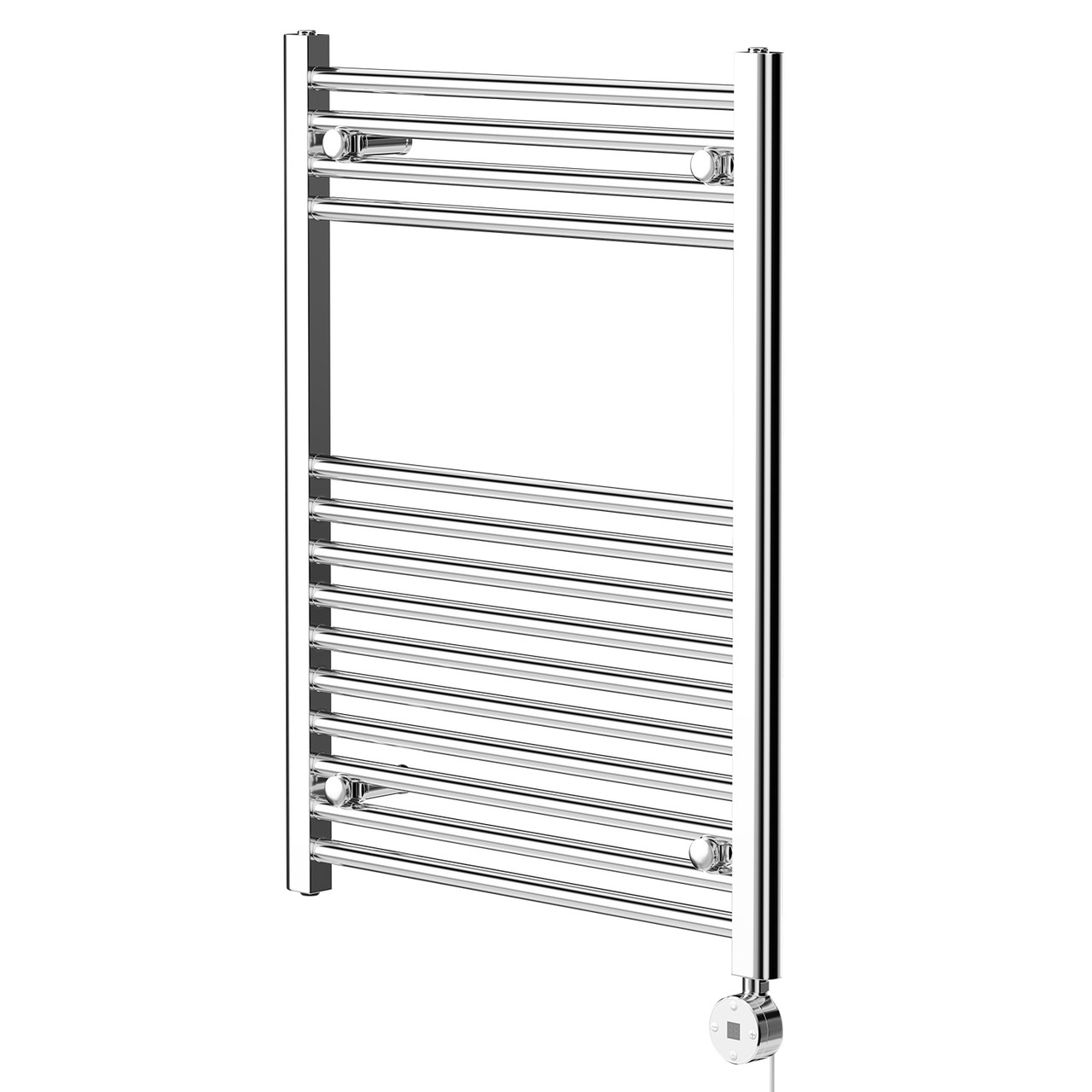 Pizarro Straight Digital Thermostatic Electric Heated Towel Rail