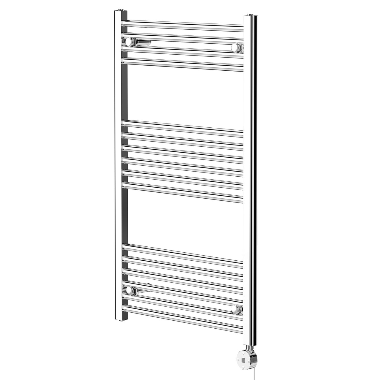 Pizarro Straight Digital Thermostatic Electric Heated Towel Rail