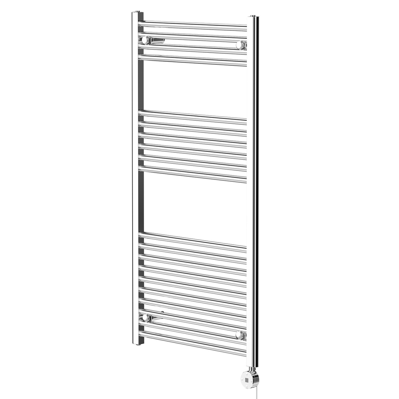 Pizarro Straight Digital Thermostatic Electric Heated Towel Rail
