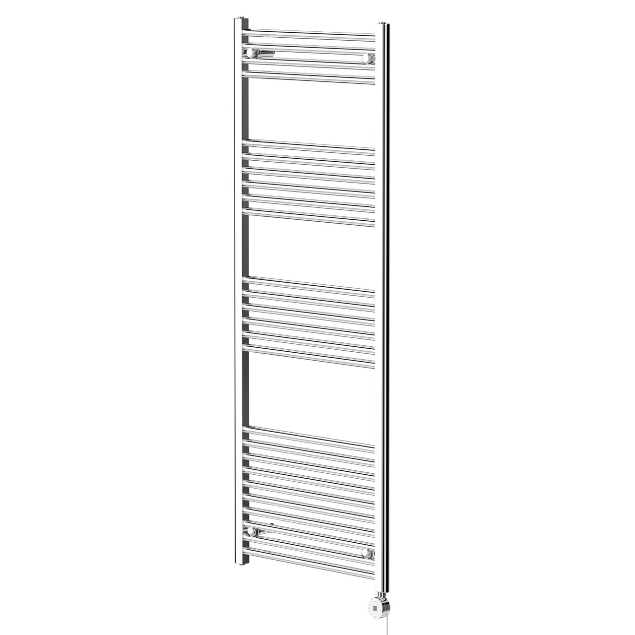 Pizarro Straight Digital Thermostatic Electric Heated Towel Rail