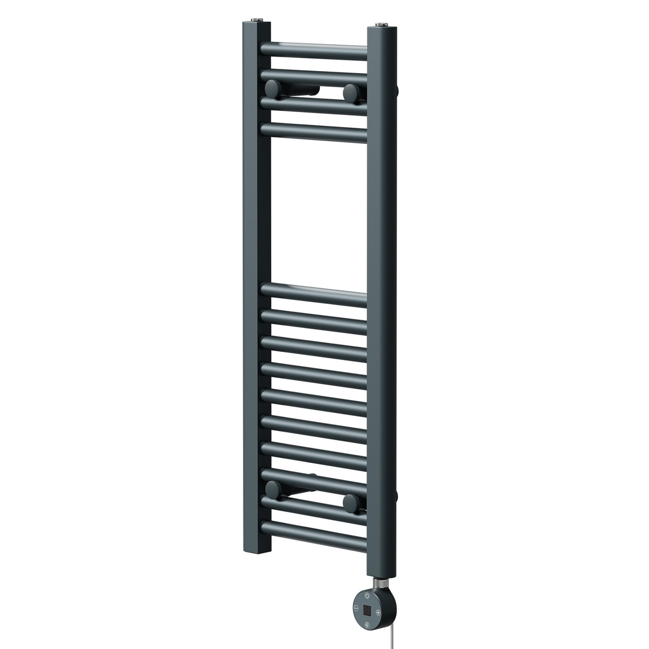 Pizarro Straight Digital Thermostatic Electric Heated Towel Rail