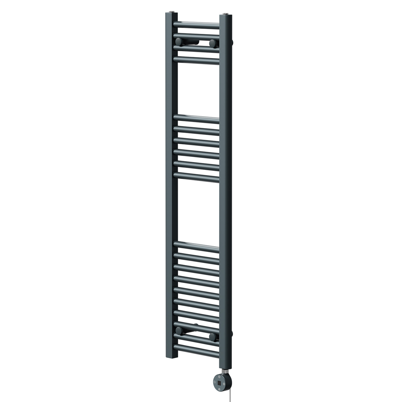 Pizarro Straight Digital Thermostatic Electric Heated Towel Rail
