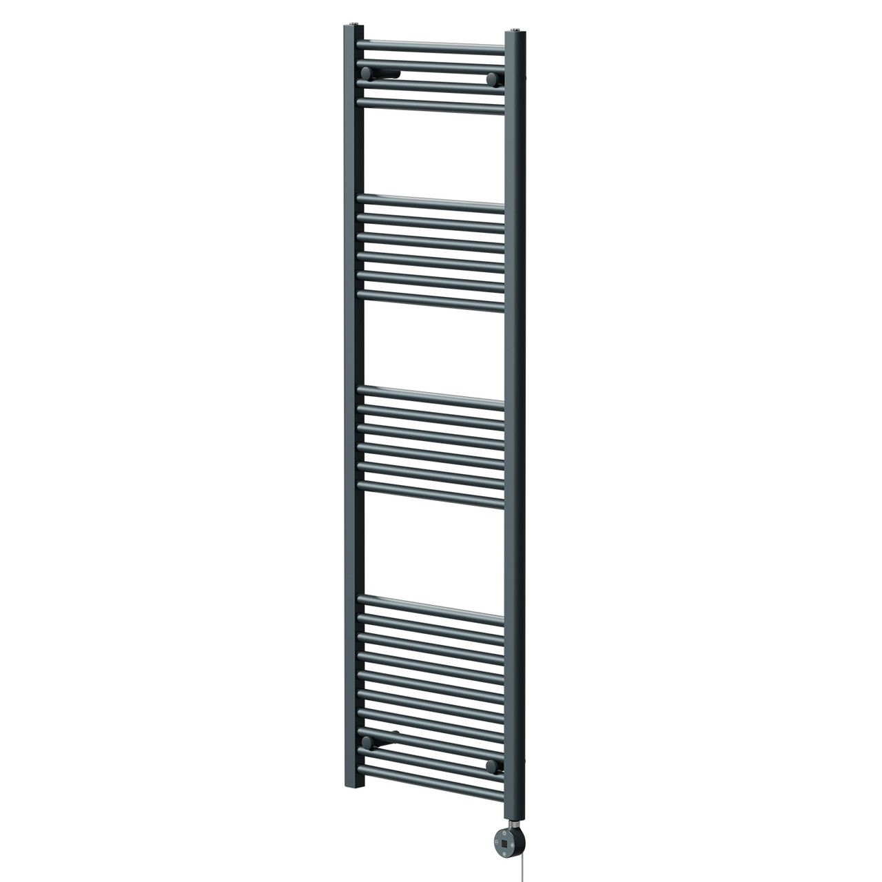 Pizarro Straight Digital Thermostatic Electric Heated Towel Rail